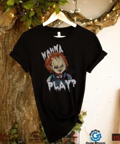 Wanna Play Halloween Chucky T Shirt For Fans