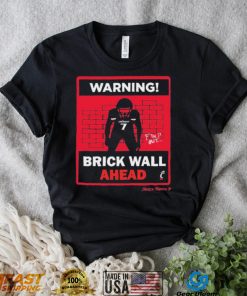 Warning Jaheim Thomas Brick Wall Ahead Signature Shirt