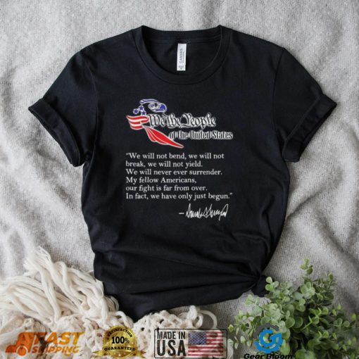 We The People Trump 2024 Red Wave Midterms 2022 Red Eagle Shirt