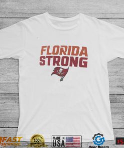 Official NFL Tampa Bay Buccaneers Florida Strong Logo 2022 T Shirt