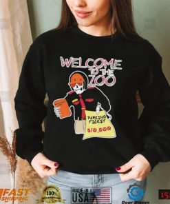 Welcome to the Zoo skeleton Halloween 2022 shirt