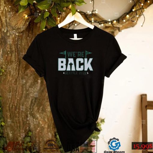 We’re Back AL Wild Card Seattle Mariners 2022 Postseason Shirt