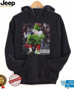 Official Phillie Phanatic Philadelphia Phillies Parental Advisory explicit content shirt