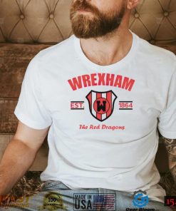 Wrexham the red dragon est 1864 shirt