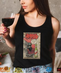 MF Doom Shirt, One Beer Comic T Shirt Unisex Tee