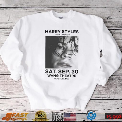 Harry Styles live in concert Wang Theatre Boston 2022 shirt