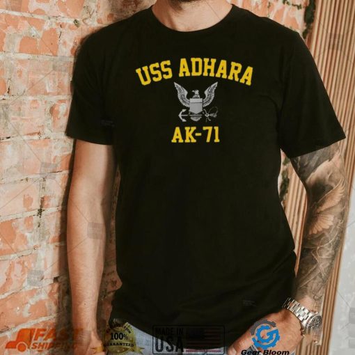 Uss adhara ak 71 ww2 cargo ship shirt