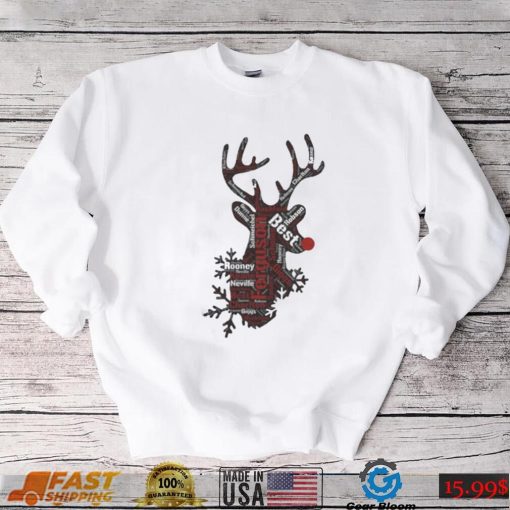 XMAS Reindeer Manchester United Football Shirt