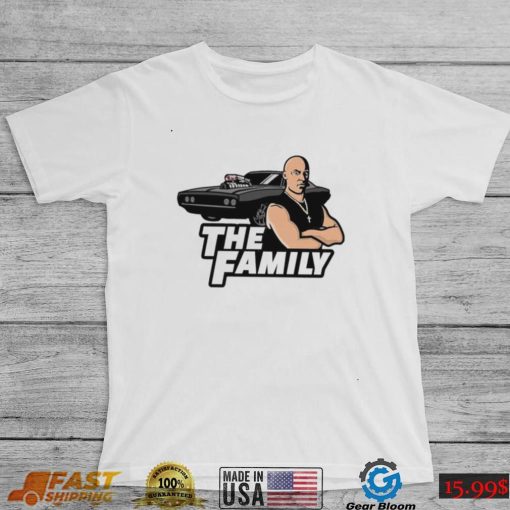 Fast and Furious Vin Diesel the family logo shirt