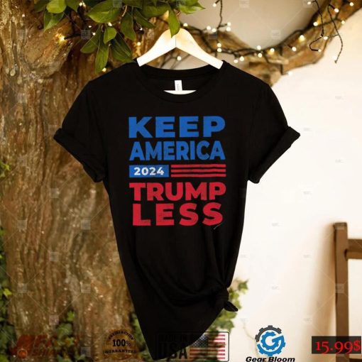 Keep America Trumpless 2024 make America Trumpless again Biden 2024 distressed shirt