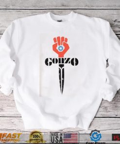 Gonzo T Shirt Fist Knife Logo Journalism Hunter S Thompson Cool Gift Tee For Fan