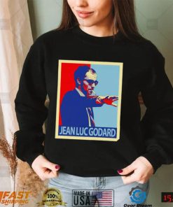 Jean Luc Godard smoking Hope shirt