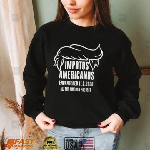 Impotus Americanus Endangered Trump hair shirt