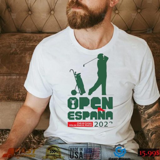 Open Espana Club de Campo Villa de Madrid 2022 logo shirt