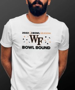 Wake Forest Football 2022 Bowl Season Wf Bowl Bound Tee Shirt