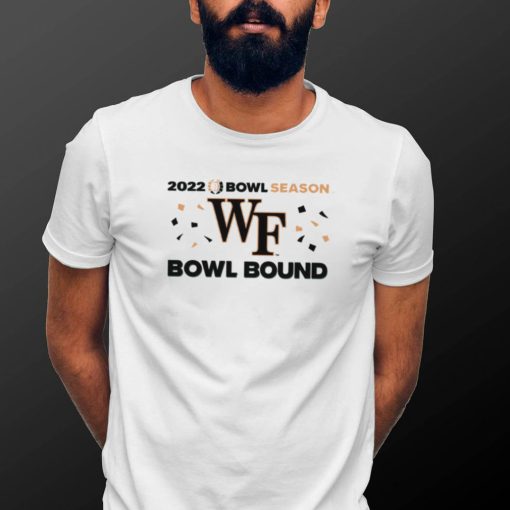 Wake Forest Football 2022 Bowl Season Wf Bowl Bound Tee Shirt