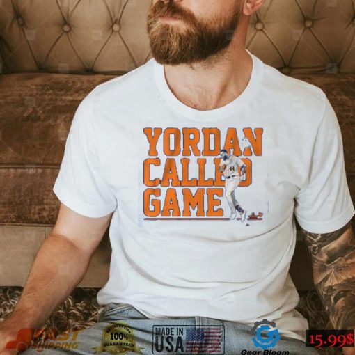 Yordan Alvarez Called Game Houston Astros Baseball T Shirt