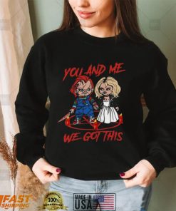 You And Me Chucky Tiffany Shirt Retro Chucky T Shirt