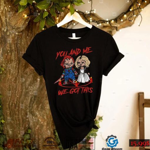 You And Me Chucky Tiffany Shirt Retro Chucky T Shirt