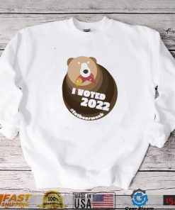 I voted 2022 fat Bear week logo shirt