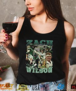 Zach Wilson Style Rap New York Jets Football T Shirt