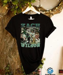 Zach Wilson Style Rap New York Jets Football T Shirt