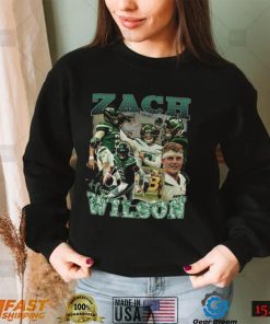 Zach Wilson Style Rap New York Jets Football T Shirt