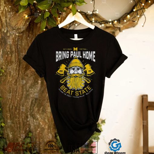 Official Valiant University of Michigan Football Bring Paul Home shirt