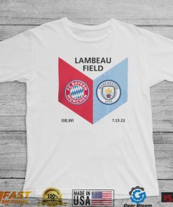 Manchester City Fc Bayern Munich Lambeau Field 2022 Shirt