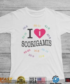 NFL Seahawks I Love Scorigamis T Shirt