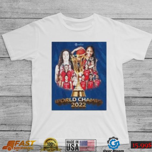 Usa Basketball 2022 Fiba Women’s Basketball World Cup shirt