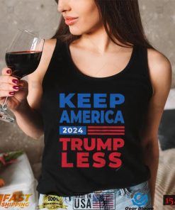 Keep America Trumpless 2024 make America Trumpless again Biden 2024 distressed shirt