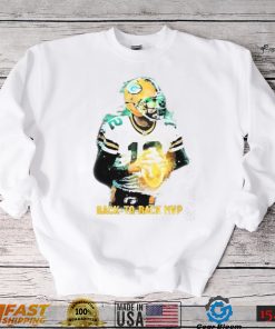 Mvp Aaron Rodgers Signature Shirt, Nfl Fan Green Bay Packers, Football Sweatshirt