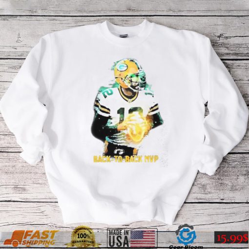 Mvp Aaron Rodgers Signature Shirt, Nfl Fan Green Bay Packers, Football Sweatshirt