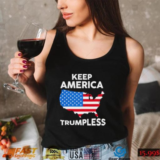 Tom Hanks keep America Trumpless American flag 2022 shirt