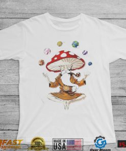 Magic Mushroom Yoga Buddha shirt