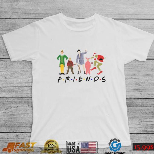 Christmas Character Friends Shirt, Winter Gift, Vintage Xmas Tee