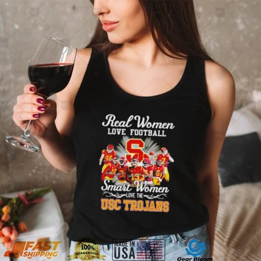 Real women love football smart women love the USC Trojans 2022 shirt