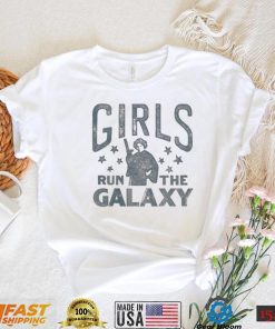 Star Wars Princess Leia Girls Run The Galaxy Comfort Colors T Shirt