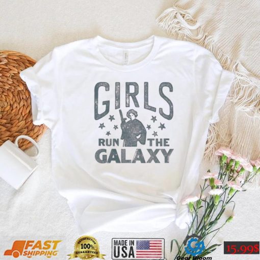 Star Wars Princess Leia Girls Run The Galaxy Comfort Colors T Shirt