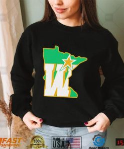 Minnesota Wild hockey W State shirt