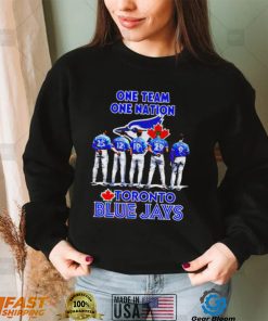 One team one nation Toronto Blue Jays 2022 shirt