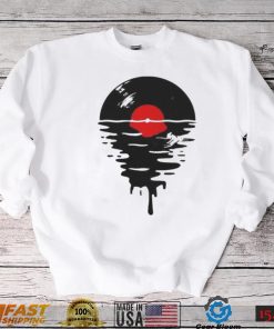 Melting Vinly Record Dj Music shirt