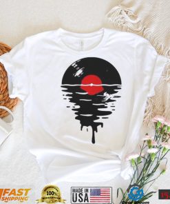 Melting Vinly Record Dj Music shirt