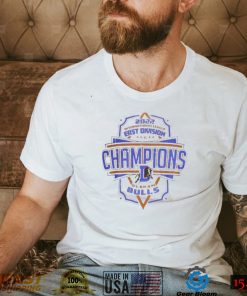 Official Durham Bulls Delta Apparel 2022 International League East Division Champions shirt