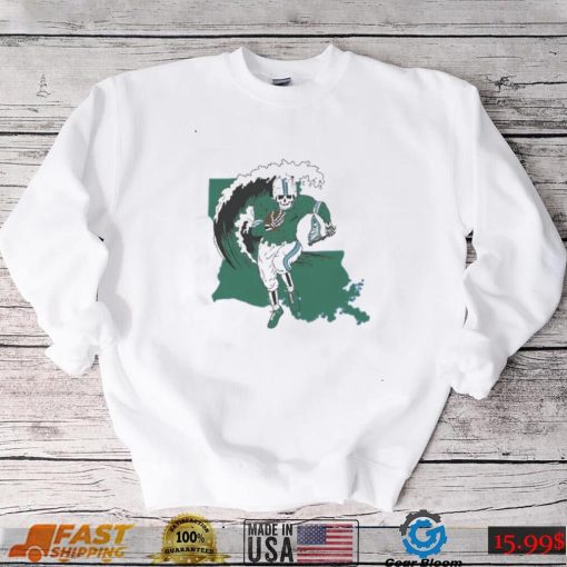 Skeleton Tulane Green Wave Football Shirt