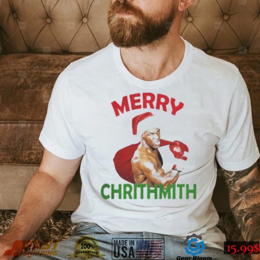 Mike Tyson Christmas Chritmith Xmax Slogan shirt