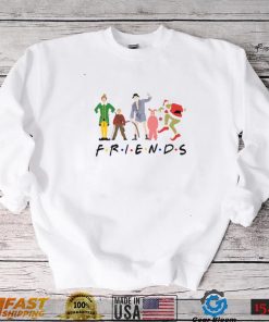 Christmas Character Friends Shirt, Winter Gift, Vintage Xmas Tee