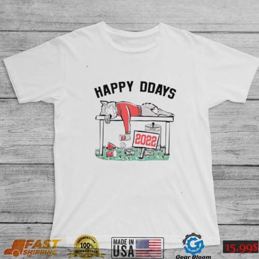 Happy DDays 2022 mascot shirt