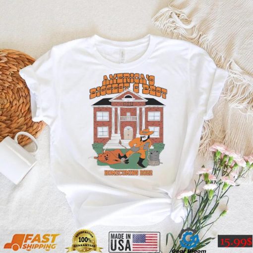 Oklahoma State Cowboys vs Texas Longhorns mascot America’s biggest and best 2022 shirt